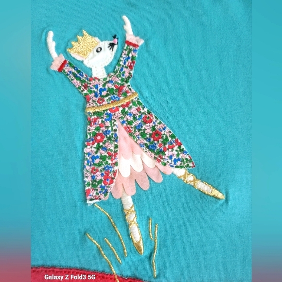 ❤️NWT❤️ BODEN GIRLS FAIRY TALE TOP - Picture 3 of 8